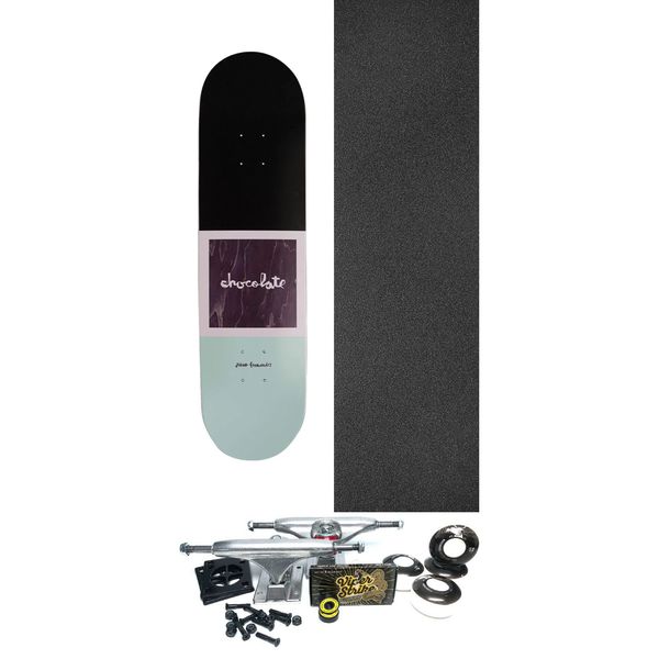 Chocolate Skateboards Jesus Fernandez OG Square WR45D4 Skateboard Deck - 7.87" x 31.625" - Complete Skateboard Bundle
